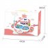 2 In 1 Electronic Fishing Game Toys With Sound Light USB Powered Maglev Track Fishing Pool Educational Toys For Kids Gifts Lake Green