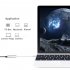 2 In 1 Ethernet Adapter USB To 1000 100Mbps Network Adapter RJ45 Wired LAN Adapter For Laptop PC 1000Mbps Silver