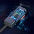 2 In 1 Ethernet Adapter USB To 1000 100Mbps Network Adapter RJ45 Wired LAN Adapter For Laptop PC 1000Mbps Silver