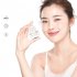 2 In 1 Facial Cleansing Brush Electric Multifunctional Facial Cleanser Portable Waterproof Facial Cleansing Massager White