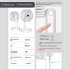 2 In 1 Hand Fan 1800mAh USB Rechargeable Small Pocket Fan Portable Handheld Mini Fan For Outdoor Travel Two in one handheld