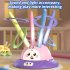 2 In 1 Skipping Rope Ring Toss Game Machine Multifunctional Cartoon Toys Indoor Outdoor Game For Kids Gifts pink