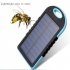 2 In 1 Solar Powered Power Bank Waterproof Dustproof Shockproof Dual USB Output Portable Solar Charger Green