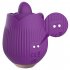 2 In 1 Women Rose Vibrator Sex Toys 9 Vibration Modes Clitoris Sucker Stimulator Tongue Masturbator Sex Toy purple