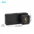 2 Inch 1080p Dash Cam Car DVR Front Rear Inside Camera Infrared Night Vision Recorder Seamless Loop Recording black