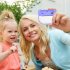 2 Inch Kids Camera 1080P Video Recorder Portable Digital Camera Toy Photo Instant Printing Mini Toddler Camera Blue