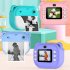 2 Inch Kids Camera 1080P Video Recorder Portable Digital Camera Toy Photo Instant Printing Mini Toddler Camera Blue