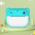 2 Inch Kids Camera 1080P Video Recorder Portable Digital Camera Toy Photo Instant Printing Mini Toddler Camera Blue