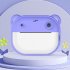 2 Inch Kids Camera 1080P Video Recorder Portable Digital Camera Toy Photo Instant Printing Mini Toddler Camera Blue