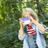 2 Inch Kids Camera 1080P Video Recorder Portable Digital Camera Toy Photo Instant Printing Mini Toddler Camera Blue