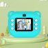 2 Inch Kids Camera 1080P Video Recorder Portable Digital Camera Toy Photo Instant Printing Mini Toddler Camera Blue