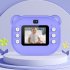 2 Inch Kids Camera 1080P Video Recorder Portable Digital Camera Toy Photo Instant Printing Mini Toddler Camera Blue