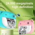 2 Inch Kids Camera 1080P Video Recorder Portable Digital Camera Toy Photo Instant Printing Mini Toddler Camera Blue