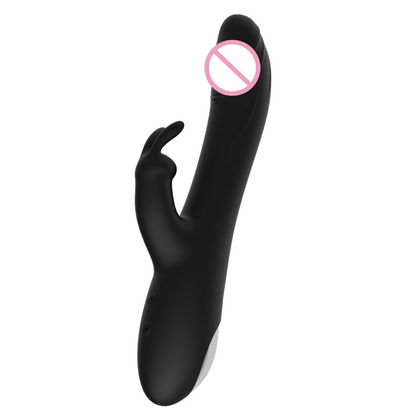 2 PCS Dual G Spot Rabbit Vibrator Clitoral Massager Nipple Stimulator Vibrator Sex Toys