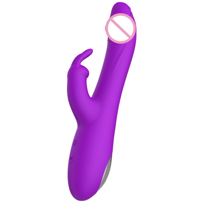 2 PCS Dual G Spot Rabbit Vibrator Clitoral Massager Nipple Stimulator Vibrator Sex Toys