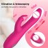 2 PCS Dual G Spot Rabbit Vibrator Clitoral Massager Nipple Stimulator Vibrator Sex Toys For Female Couples Women Purple