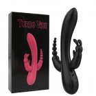 2 PCS Vibrator For Clitoral Nipple Testis Stimulator Mini G Spot Massager Waterproof Adult Sex Toy For Women Men black