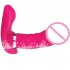 2 PCS Women Vibrator Clitoral Nipple Pleasure Stimulator G Spot Massager With 7 Modes Adult Sex Toys For Women Female Couples rose red