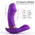 2 PCS Women Vibrator Clitoral Nipple Pleasure Stimulator G Spot Massager With 7 Modes Adult Sex Toys For Women Female Couples rose red