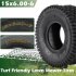 2 Pack Lawn   Garden Tire   4PR Golf Cart Tires   15 6 6