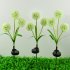 2 Pack Solar 3 head Flowers Light Outdoor IP65 Waterproof 2 Modes 3 in 1 Flowers Solar Powered Lights For Garden Yard Decor Colorful light