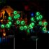 2 Packs Halloween Scary Eyeball Solar Stake Lights Outdoor Weatherproof Garden Stake Lights Halloween Decorations For 8 10 Hours 8 led
