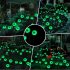 2 Packs Halloween Scary Eyeball Solar Stake Lights Outdoor Weatherproof Garden Stake Lights Halloween Decorations For 8 10 Hours 8 led