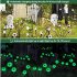 2 Packs Halloween Scary Eyeball Solar Stake Lights Outdoor Weatherproof Garden Stake Lights Halloween Decorations For 8 10 Hours 8 led