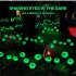 2 Packs Halloween Scary Eyeball Solar Stake Lights Outdoor Weatherproof Garden Stake Lights Halloween Decorations For 8 10 Hours 8 led
