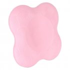 2 Packs Yoga Knee Pad Cushion Extra Thick PU Pilates Kneeling Pad For Kneeling Pad Elbows Wrist Hands Head Pink (pair)