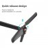 2 Pairs Drone Propellers Quick Release Blade Drone Accessories Compatible For Autel Evo Ii evo Ii Pro Drone 2 pairs black