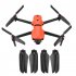 2 Pairs Drone Propellers Quick Release Blade Drone Accessories Compatible For Autel Evo Ii evo Ii Pro Drone 2 pairs black