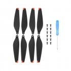 2 Pairs Propeller Props Blade Tpu Lightweight Wing Fans Compatible For Dji Mini 3 Drone Replacement Parts 2 pairs