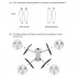 2 Pairs Propeller Props Blade Tpu Lightweight Wing Fans Compatible For Dji Mini 3 Drone Replacement Parts 2 pairs