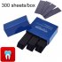 2 Pcs 300 Sheets box Dental  Articulating  Paper Strips Soft Non stick Dental Materials Paper Oral Consumables Dentist Tools Blue