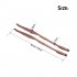 2 Pcs Adjustable Synthetic Leather Accordion Shoulder Straps Belt for 60 120 Bass Accordions coffee
