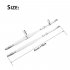 2 Pcs Adjustable Synthetic Leather Accordion Shoulder Straps Belt for 60 120 Bass Accordions white