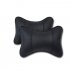 2 Pcs Car Headrest Seat Head Neck Rest Cushion Breathable Comfortable Pillow Pad  brown