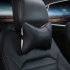 2 Pcs Car Headrest Seat Head Neck Rest Cushion Breathable Comfortable Pillow Pad  brown