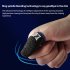 2 Pcs Finger Sleeve Non slip Breathable Game Controller Thumb Sleeves Sensitive Touch screen Gaming Gloves black pair