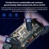 2 Pcs Finger Sleeve Non slip Breathable Game Controller Thumb Sleeves Sensitive Touch screen Gaming Gloves black pair