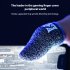 2 Pcs Finger Sleeve Non slip Breathable Game Controller Thumb Sleeves Sensitive Touch screen Gaming Gloves black pair