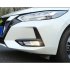 2 Pcs Front Fog Light Shield Sticker For Nissan Sentra B18 2019 2020 Carbon fiber