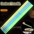 2 Pcs Noctilucent 5A Drum Stick Stage Performance Luminous Lighting Drumsticks Drum Sticks blue