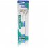 2 Pcs Oral Care Tongue Scraper Cleaner Fresh Breath Oral Hygiene Toothbrush Tools Reduce Tooth Decay