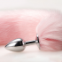2 Pcs Set Anal Beads Tail Anal Butt Plug Sex Products For Adults Erotic Toys For Woman Gay Men Anus Dilator Intimate Goods pure black