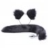 2 Pcs Set Anal Beads Tail Anal Butt Plug Sex Products For Adults Erotic Toys For Woman Gay Men Anus Dilator Intimate Goods pure black