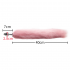 2 Pcs Set Anal Beads Tail Anal Butt Plug Sex Products For Adults Erotic Toys For Woman Gay Men Anus Dilator Intimate Goods pure black
