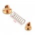 2 Pcs T8 Anti Backlash Spring Loaded Nut Elimination Gap Nut for 8mm Acme Threaded Rod Lead Screws  T8