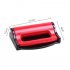 2 Pcs Universal Car Seat Belts Clips Safety Adjustable Auto Stopper Buckle Plastic Clip red